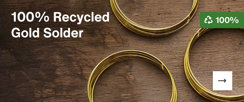 100% Recycled Gold Solder