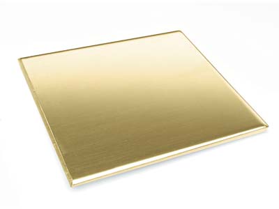 Brass Sheet 150x150x1.2mm