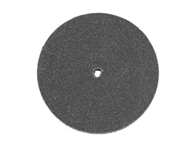 Eveflex Universal Silicone Wheel,  R22m, Black, Medium Grit, 22 X 3mm