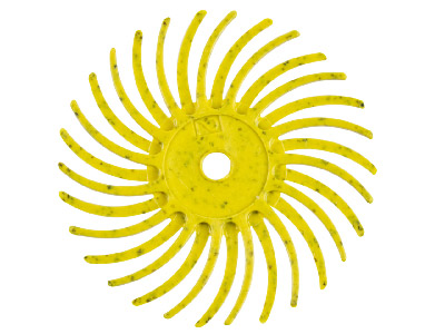 3M Radial Abrasive Disc, Yellow -  Coarse, Pack Of 6