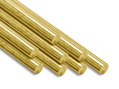 18ct Yellow Gold Round Pin Wire    1.50mm Fully Hard, Straight        Lengths, 100 Recycled Gold