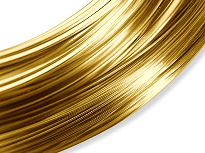 Gold Filled Round Wire 0.50mm Half Hard