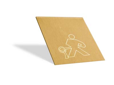 18ct Red Solder Panel Medium 1g    100 Recycled Gold