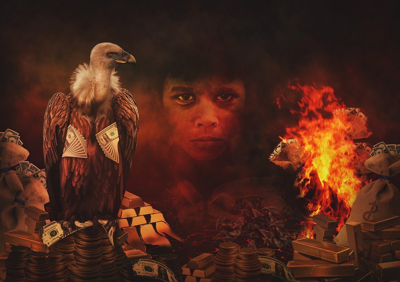 vulture, gold, poverty-7342174.jpg