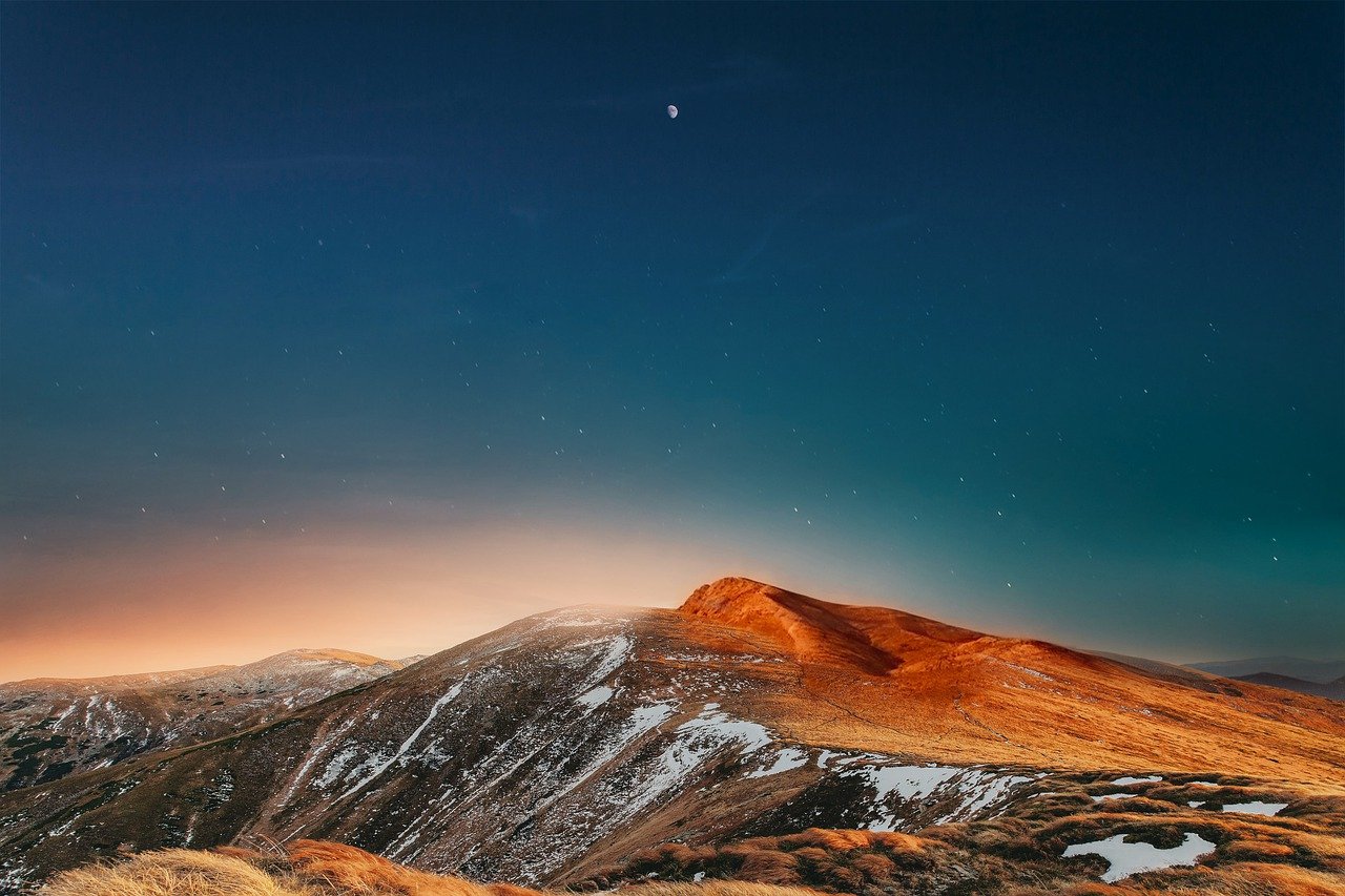 mountains, sunset, star-7932416.jpg
