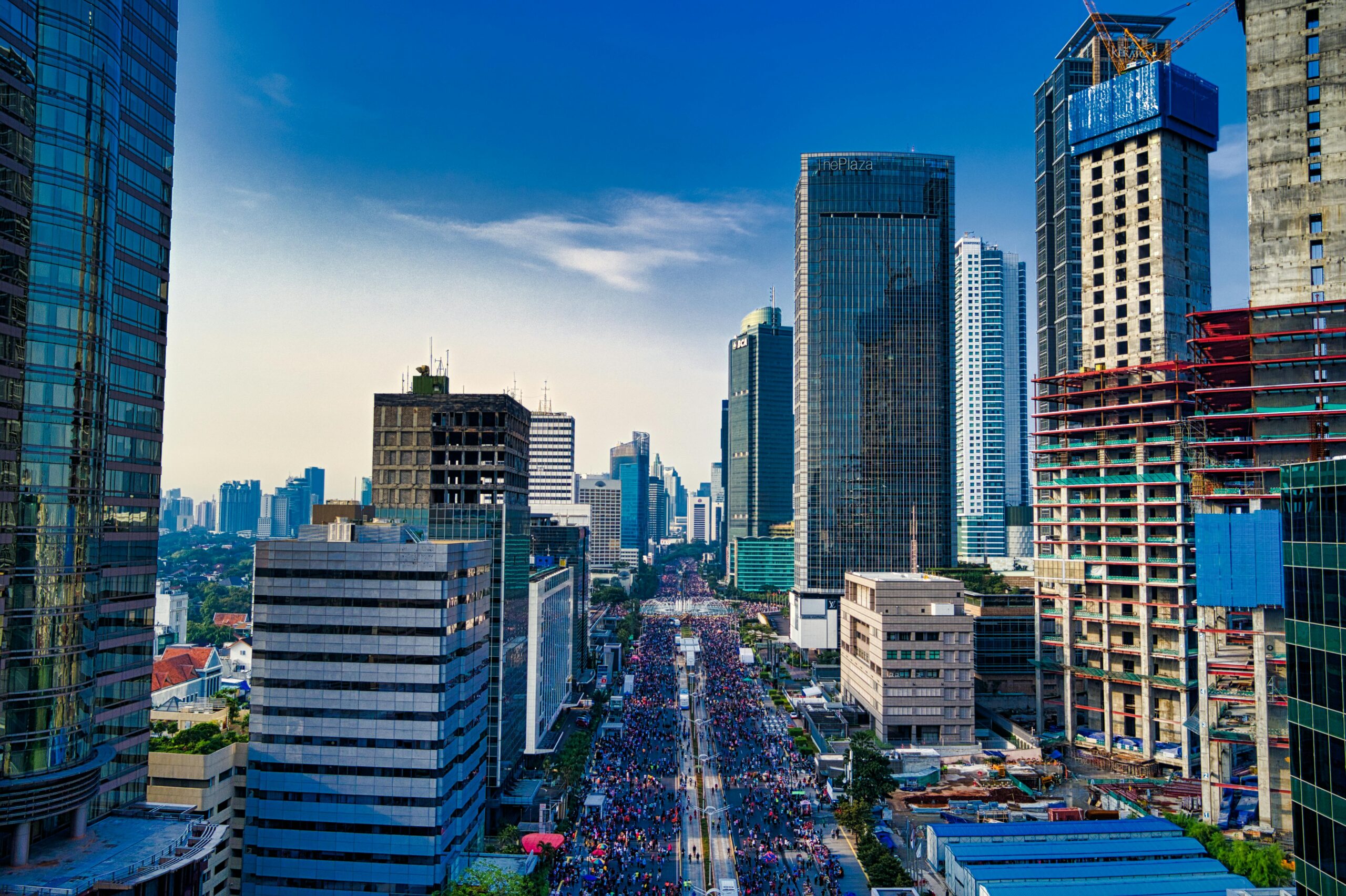 Aerial View of Cityscape