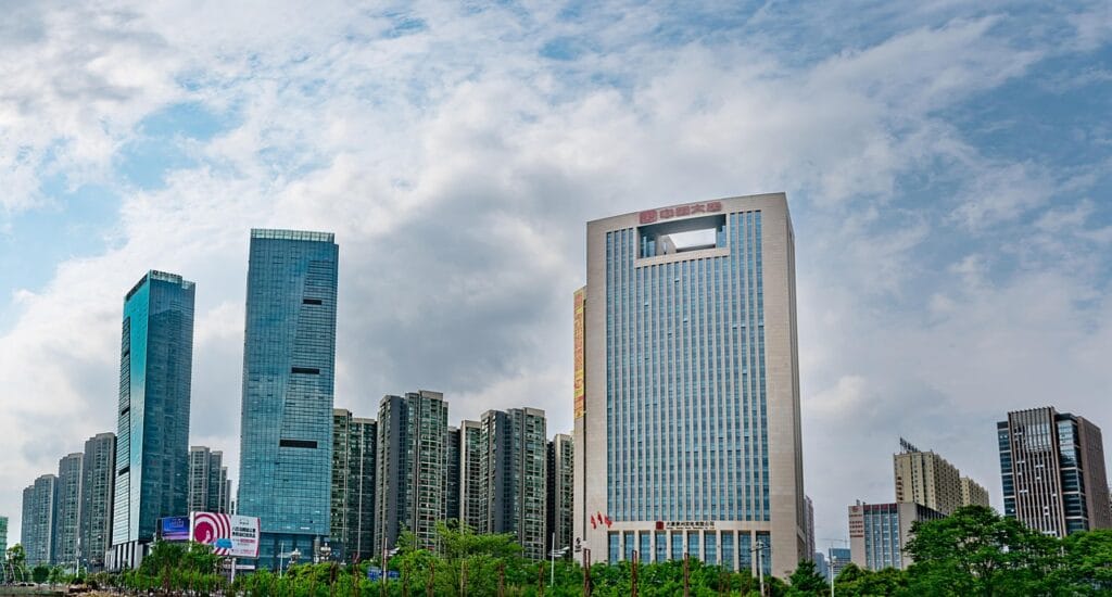 skyscraper, building, city, modern, office, china, guizhou, guiyang, transit finance 101 building, datang east of the original fortune plaza